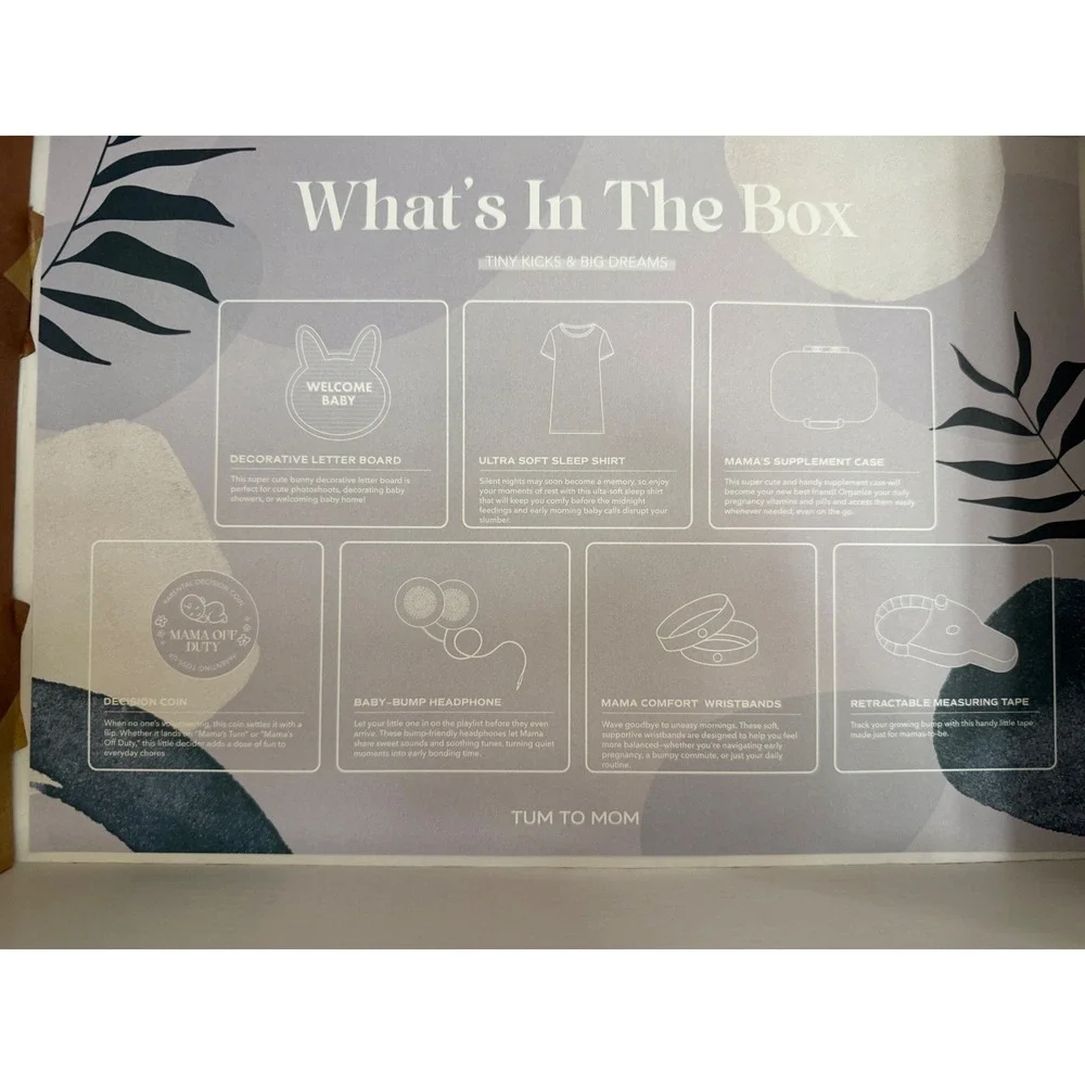 Tum To Mom Pregnancy Gift Set Kicks & Cradle Tummii Maternity Essentials Box